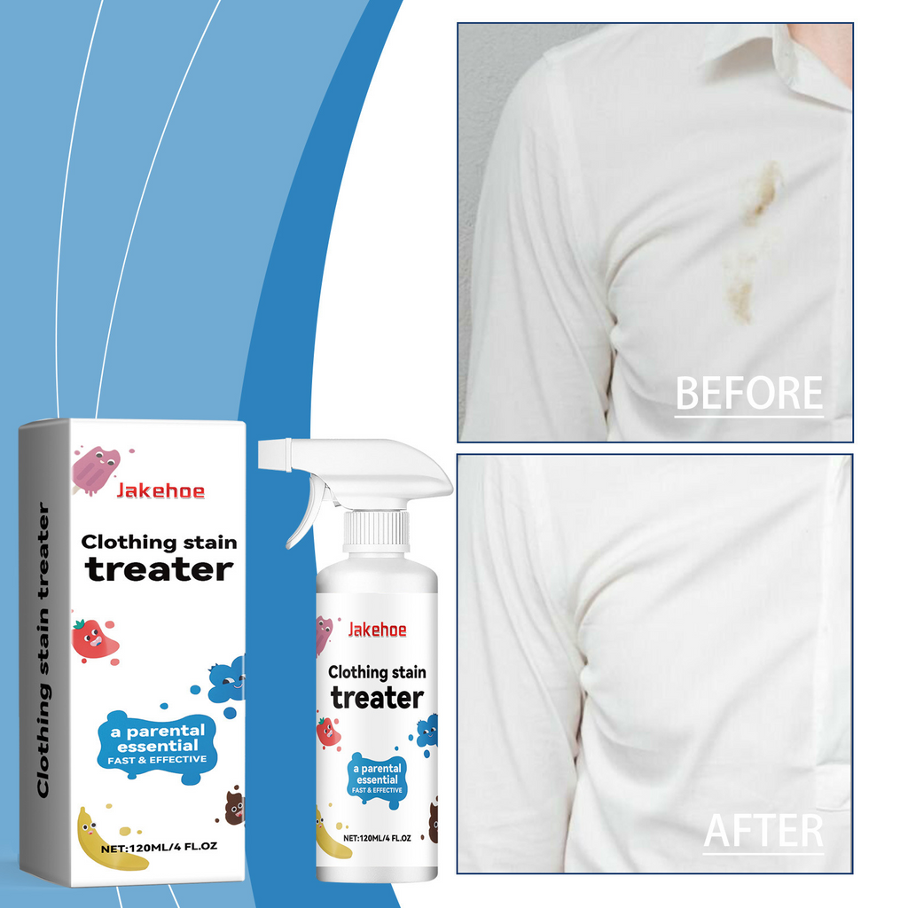 Jakehoe Clothing Stain Treater Spray – 120ml | Fast & Effective
