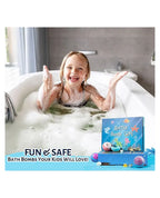 Bath Bomb Gift Set for Kids 12Pack with Ocean Toys | Natural, Skin-Friendly & Fun