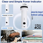 Mini Handheld Vacuum Sealer – Clothing & Storage Compression Device