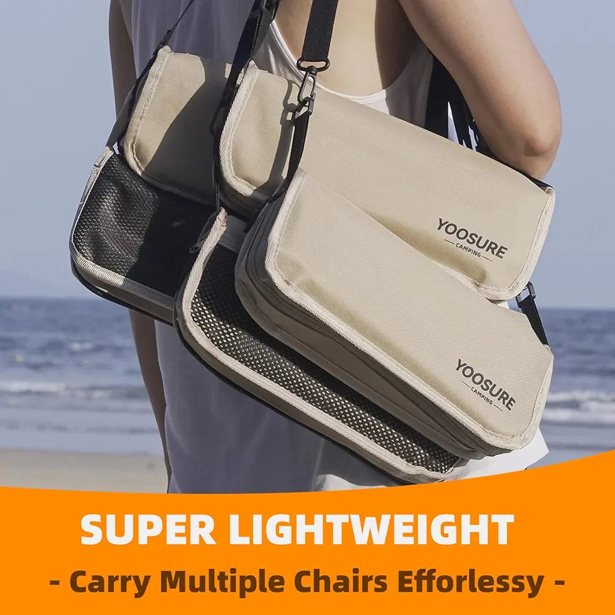 Folding Stool Bag – 2-in-1 Portable Camping Seat with Carry Bag