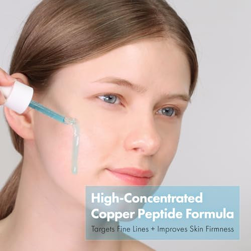 Tosowoong Copper Peptide Face Serum Anti-Aging With Copper Tripeptide Ghk-Cu 12 Multi-Peptide Formula For Fine Lines Firming Skin Elasticity Hydrating Korean Skincare 33Ml / 1.11 Fl.Oz.