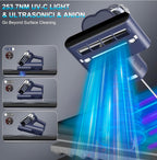 Cordless Bed Vacuum Cleaner | UV Sterilization & HEPA Filter Mattress Cleaner