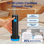 Mini Handheld Vacuum Sealer – Clothing & Storage Compression Device