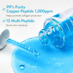 Tosowoong Copper Peptide Face Serum Anti-Aging With Copper Tripeptide Ghk-Cu 12 Multi-Peptide Formula For Fine Lines Firming Skin Elasticity Hydrating Korean Skincare 33Ml / 1.11 Fl.Oz.
