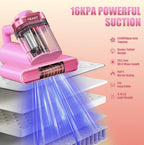 Cordless Bed Vacuum Cleaner | UV Sterilization & HEPA Filter Mattress Cleaner