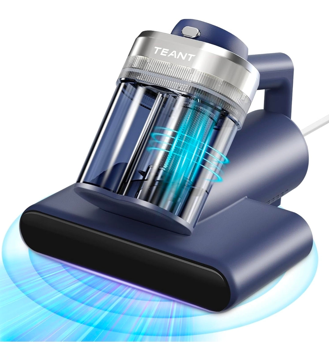 Cordless Bed Vacuum Cleaner | UV Sterilization & HEPA Filter Mattress Cleaner