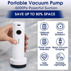 Mini Handheld Vacuum Sealer – Clothing & Storage Compression Device