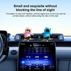 Cute Cartoon Bear Car Skateboard Decoration | Dashboard Ornament
