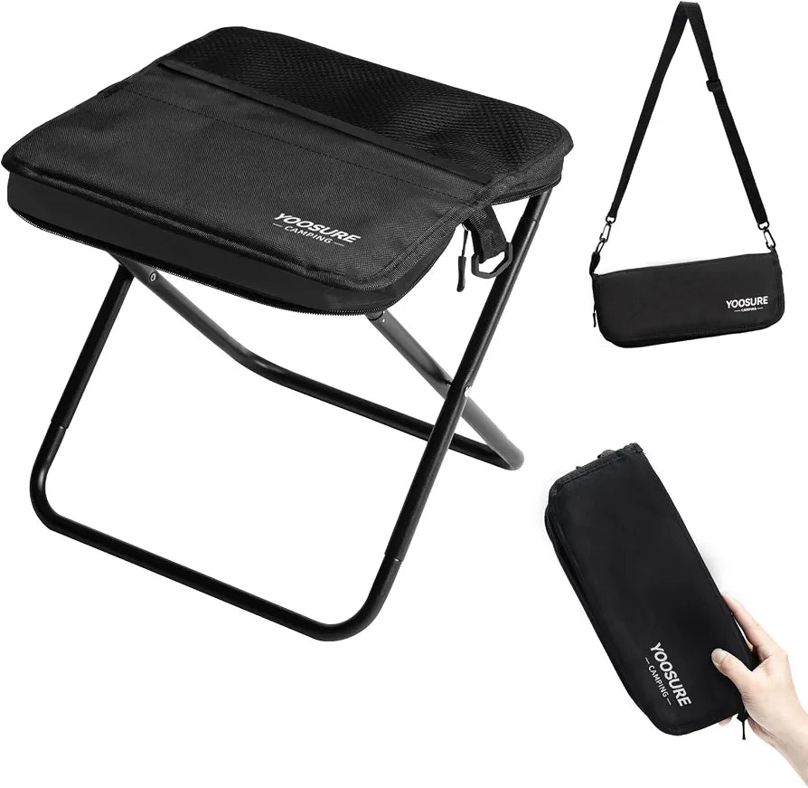 Folding Stool Bag – 2-in-1 Portable Camping Seat with Carry Bag