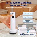 Mini Handheld Vacuum Sealer – Clothing & Storage Compression Device